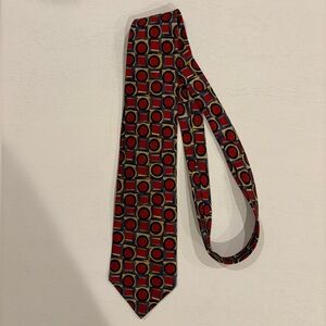 Ermenegildo Zegna Colorful Patterned Scarf